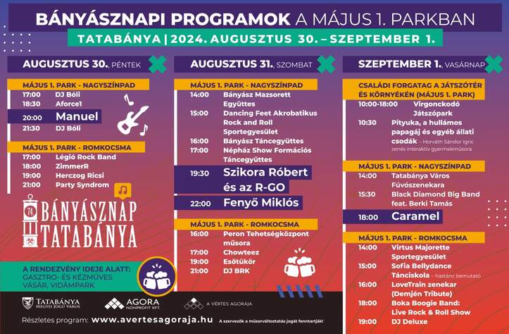 74. Bányásznap | Tatabánya