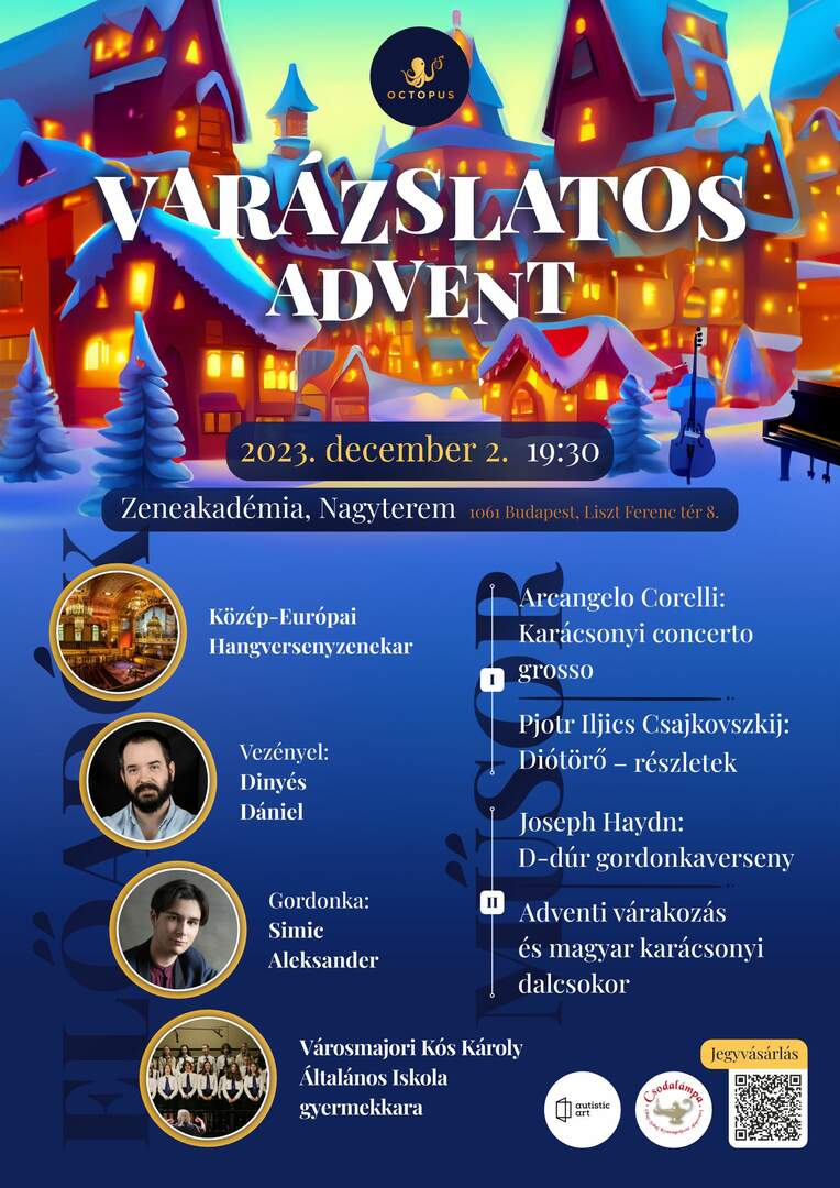 Varázslatos Advent a Zeneakadémián